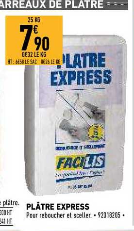 Plâtre Express