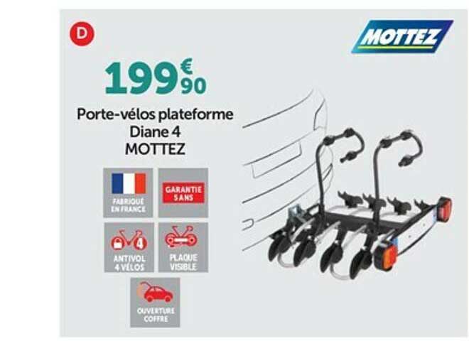 porte-vélos plateforme diane4 mottez