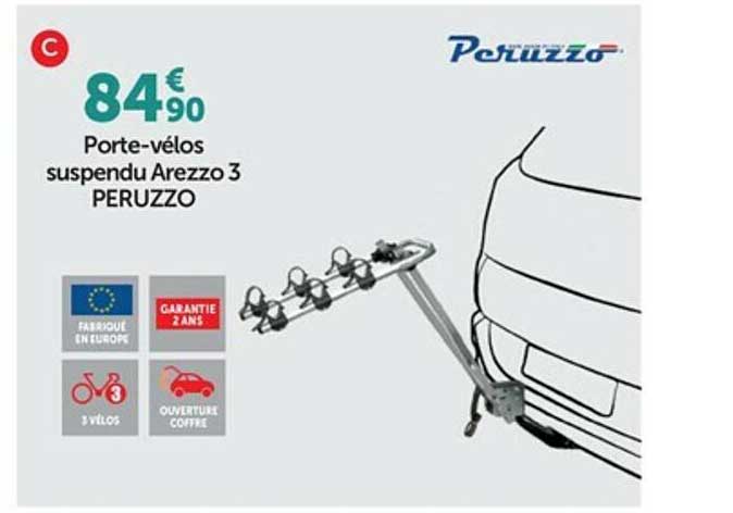 porte-vélos suspendu arezzo 3 peruzzo