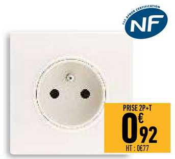 prise 2p+t