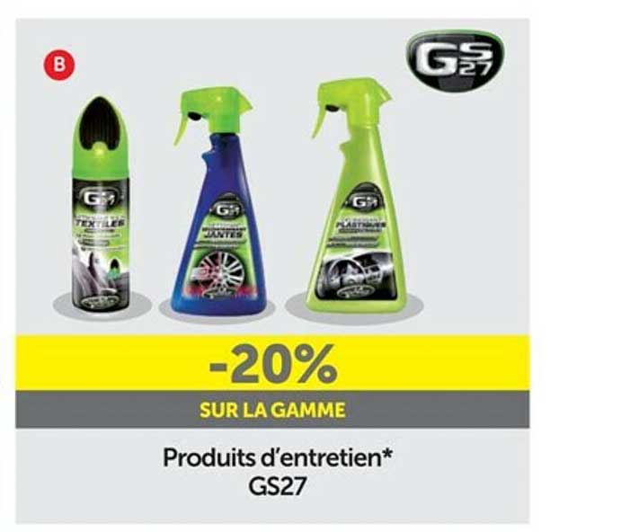 produits d'entretien gs27