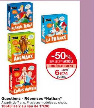 questions - réponses "nathan"