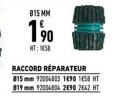 raccord réparateur