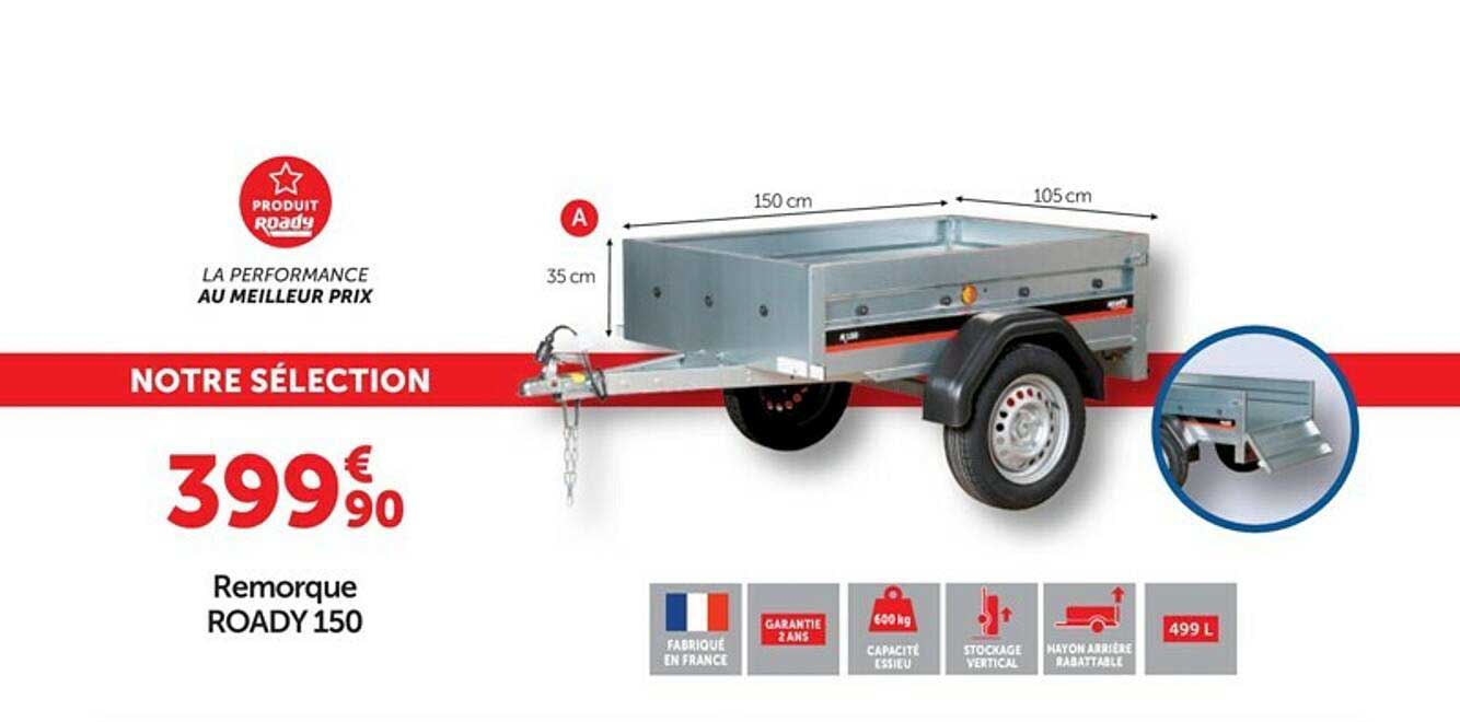 Remorque Roady 150
