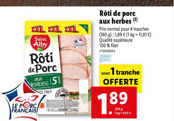 rôti de porc aux herbes saint alby