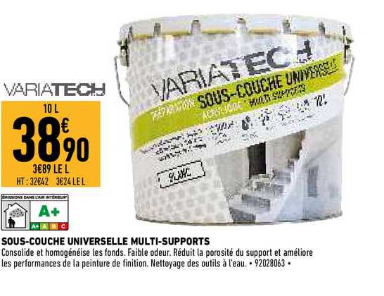 sous-couche universelle multi-supports