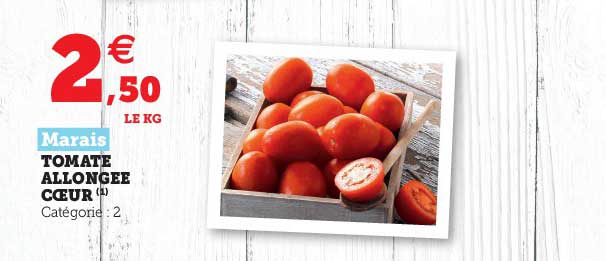 tomate allongée cœur marais