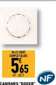 va-et-vient complet blanc