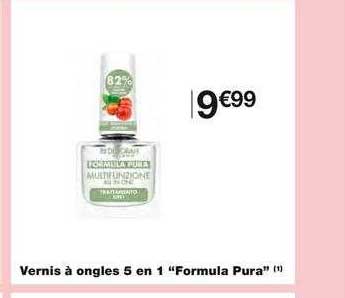 vernis à ongles 5 en 1 "formula pura"