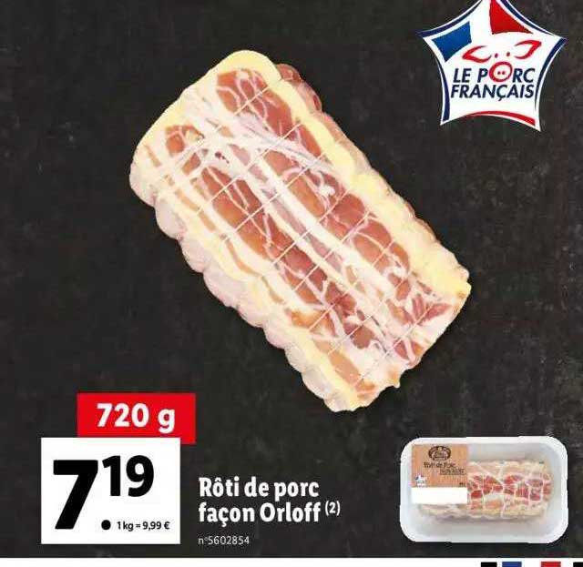 Rôti De Porc Façon Orloff