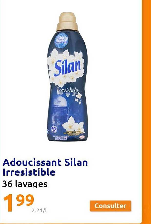 Adoucissant Silan Irresistible