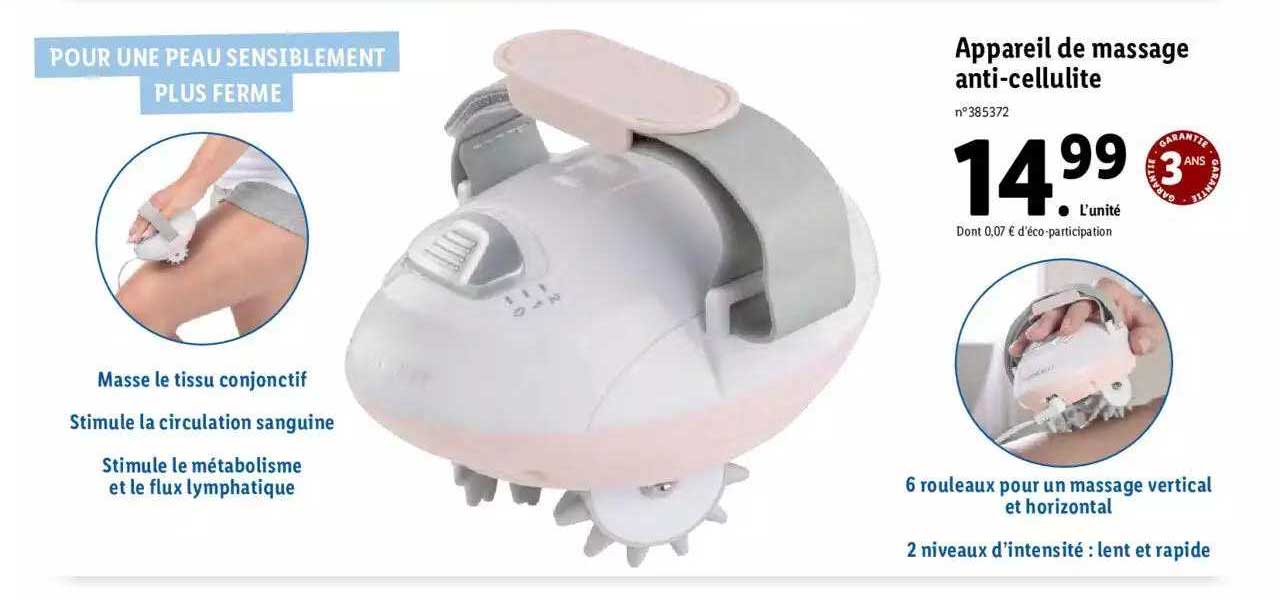 appareil de massage anti-cellulite