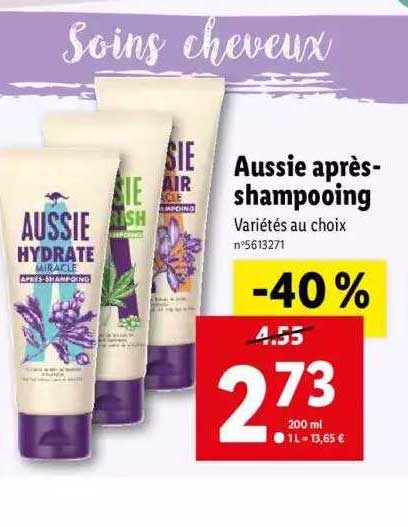 aussie après-shampooing
