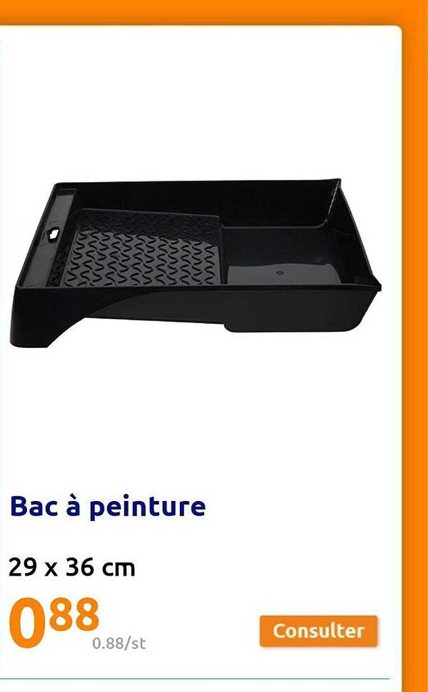 Bac à Peinture