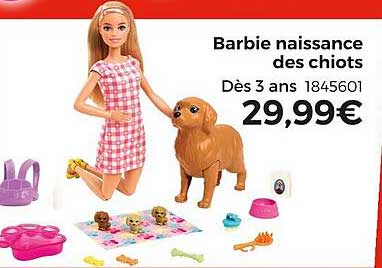 barbie naissance des chiots