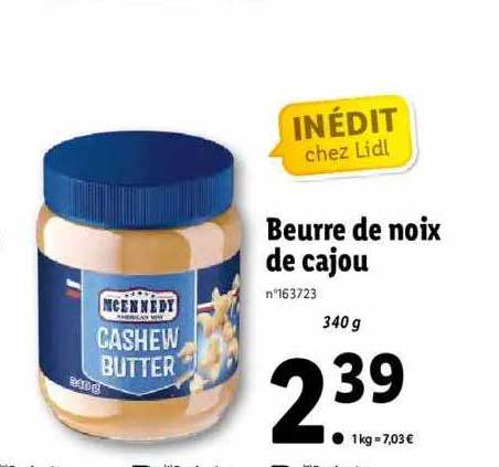 Beurre De Noix De Cajou