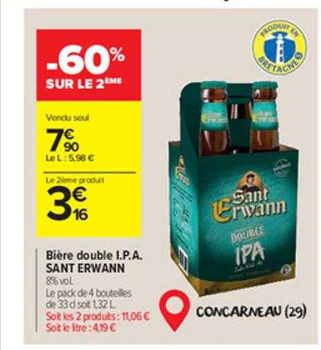 bière double i.p.a. sant erwann