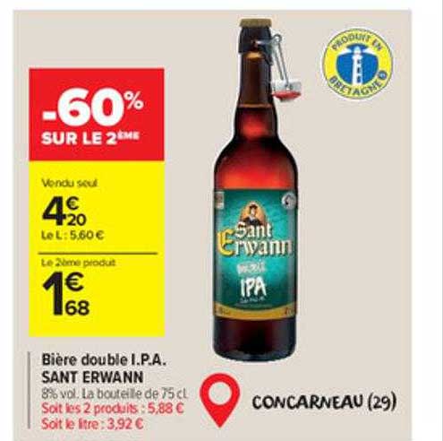 bière double i.p.a. sant erwann