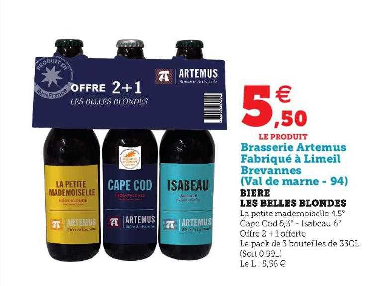 bière les belles blondes