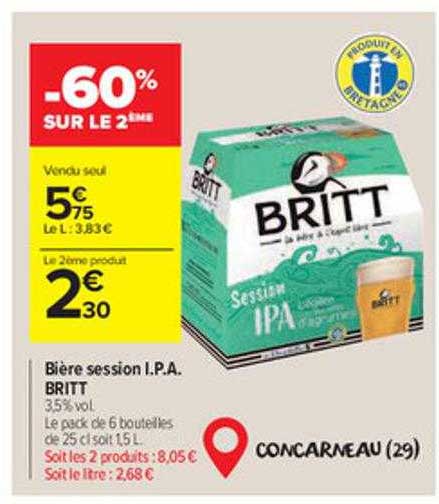 bière session i.p.a. britt