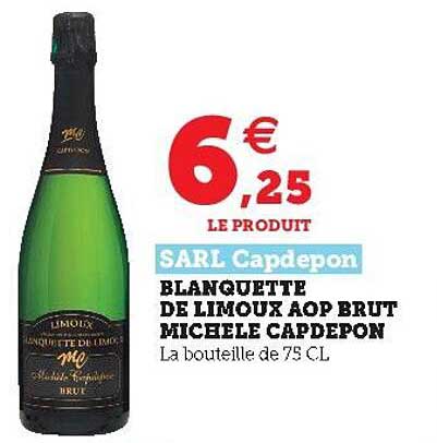 blanquette de limoux aop brut michele capdepon