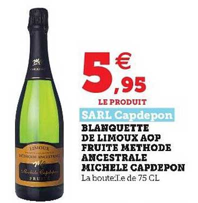 blanquette de limoux fruites méthodes ancestral michele capdepon