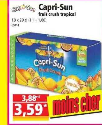capri-sun fruit crush tropical