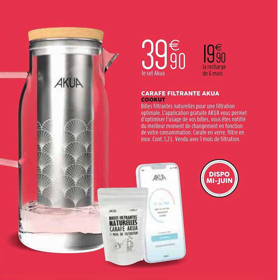 carafe filtrante akua cookut