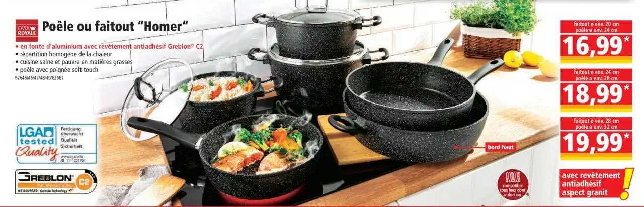 Casa Royale Poêle Ou Faitout "homer"