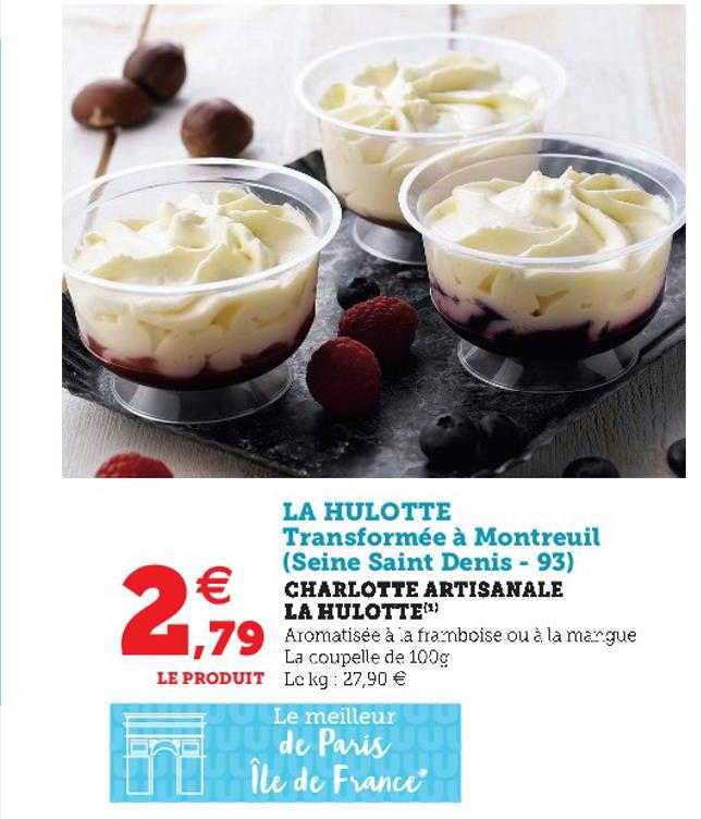 Charlotte Artisanale La Hulotte