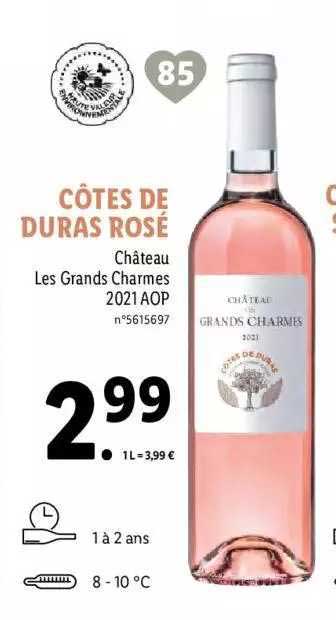 château les grands charmes 2021 aop
