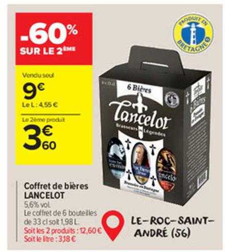Coffret De Bières Lancelot