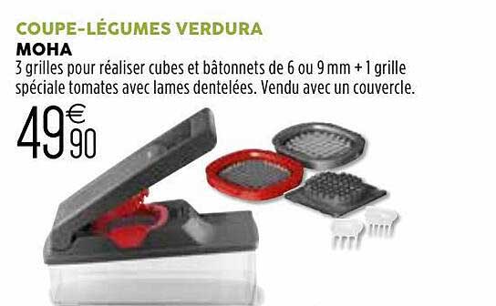 coupe-légumes verdura moha