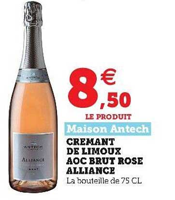 crémant de limoux aoc bruit rose alliance