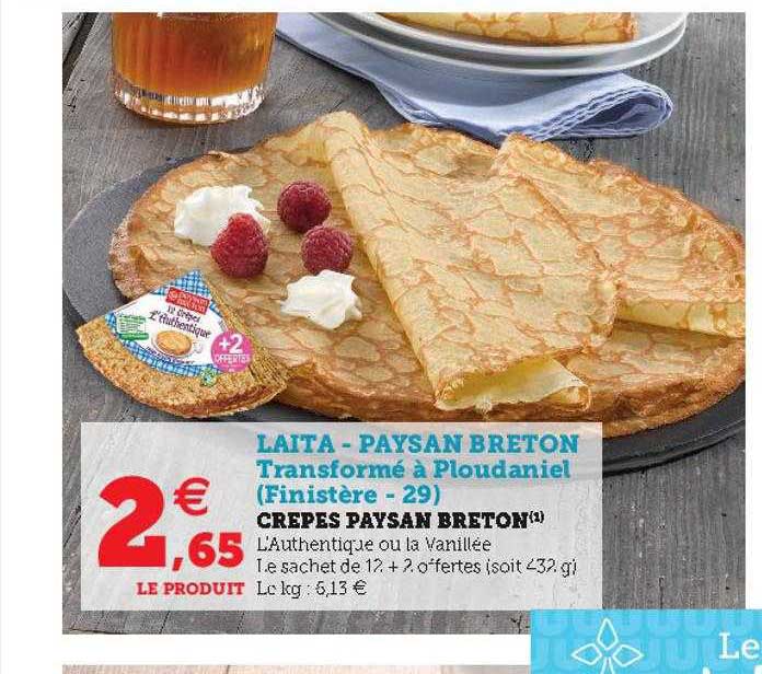 crêpes paysan breton