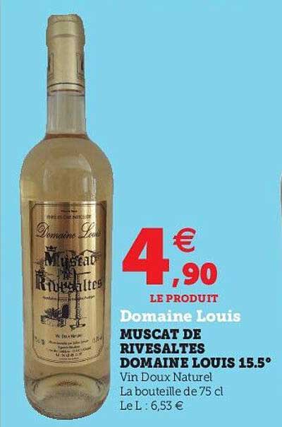 Domaine Louis Muscat De Rivesaltes