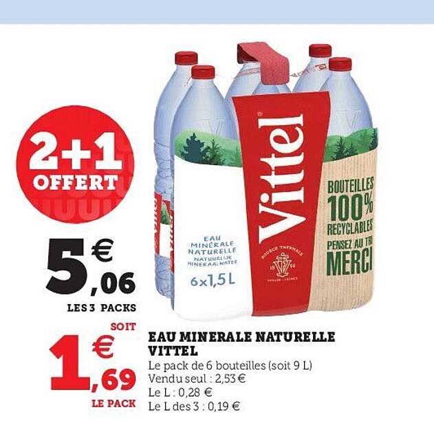 eau minérales naturelle vittel