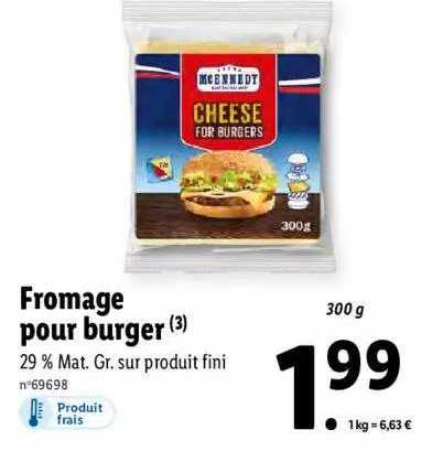 Fromage Pour Burger
