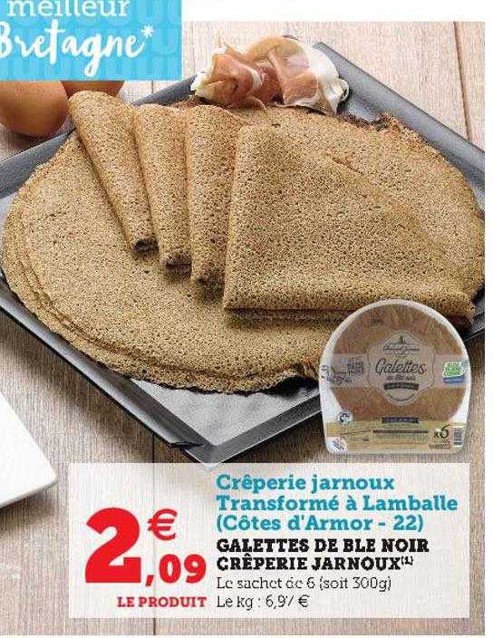 galettes de blé noir crêperie jarnoux
