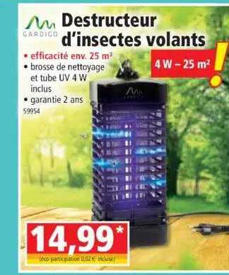 gardigo destructeur d'insectes volants