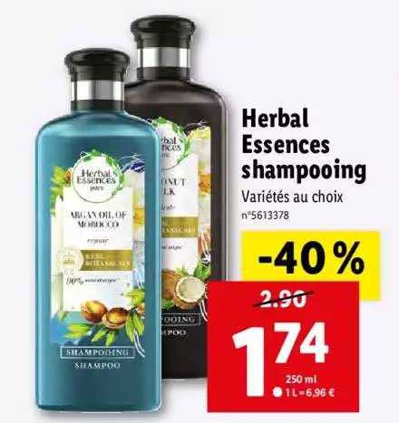 herbal essences shampooing