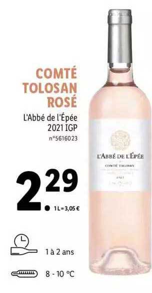l'abbé de l'épée 2021 igp