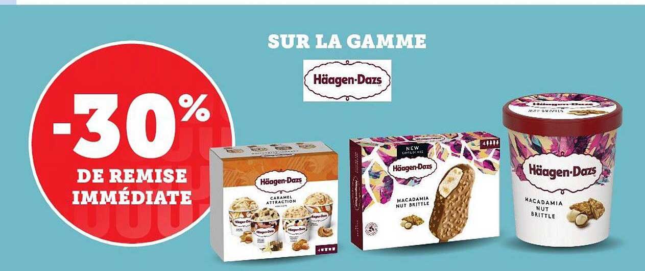 la gamme häagen-Dazs