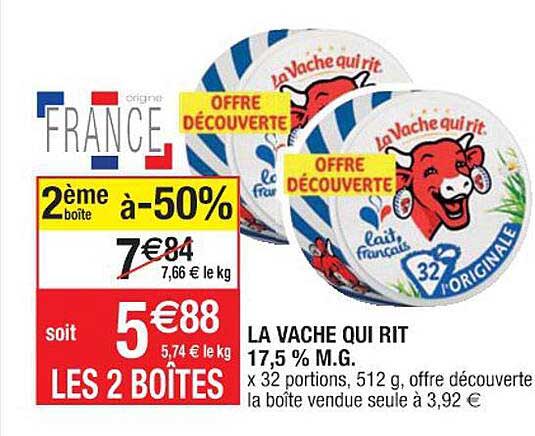 la vache qui rit 17.5% mg