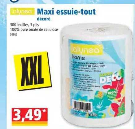 lalynea maxi essuie-tout