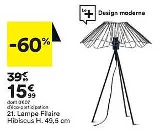 Lampe Filaire Hibiscus