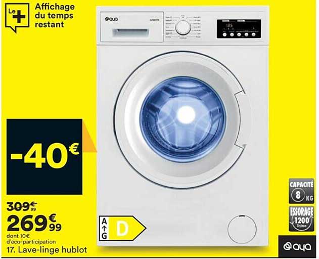 lave-linge hublot