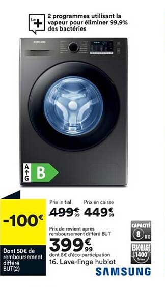 lave-linge hublot samsung