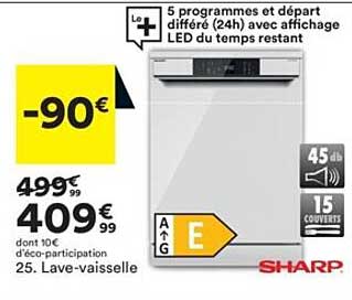 lave-vaisselle sharp