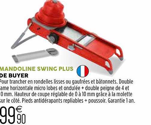 Mandoline Swing Plus De Buyer